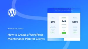 WordPress Maintenance